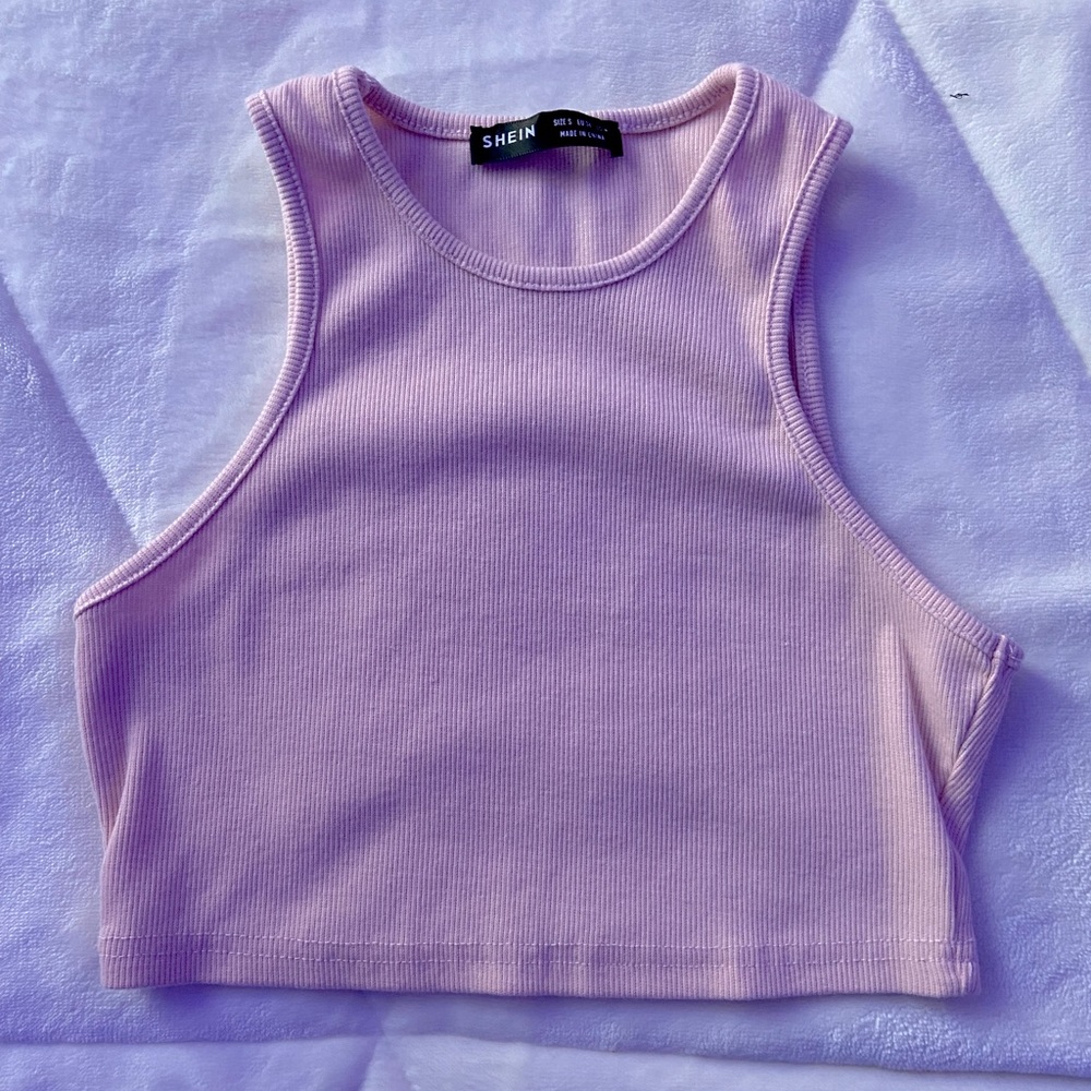 CROPPED PINK TOP